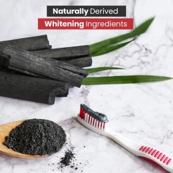 Tandblegning Tandpasta WHITE PEARL NanoCare Black Gold + Xylitol 100g