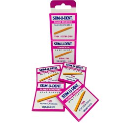 STIM-U-DENT Tr Tandstikker Thin 4 x 40 stk