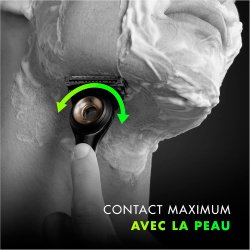 GILLETTE LABS Barberskraber Black &amp; Gold Edition + Magnetdock