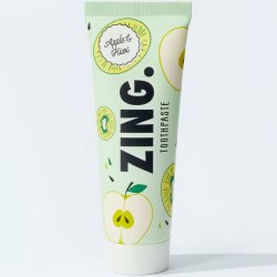 Hydroxyapatit Whitening Tandpasta ZING Apple &amp; Kiwi 75 ml
