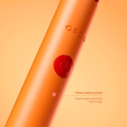 ORDO Sonic Edge Genopladelig El-tandbrste Peach Sunrise