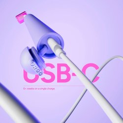 ORDO Sonic Edge Genopladelig El-tandbrste Fiji Fuchsia