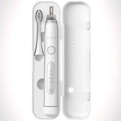 ORDO Sonic+ El-tandbrste + Opladningsetui White/Silver
