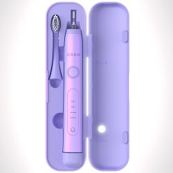 ORDO Sonic+ El-tandborste + Laddningsetui Pearl Violet