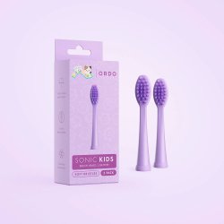 Brstehoder til Ordo Sonic Batteri El-tannbrster for barn 2 stk. Squishmallows Daxxon