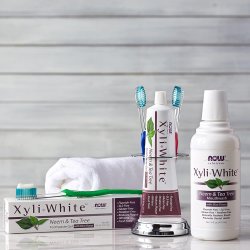 Xylitol Whitening Tandkrm Gel XYLIWHITE Neem &amp; Tea Tree 181g