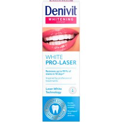 DENIVIT Whitening Expert White Pro-Laser  Professionell tandkrm fr vitare tnder (50 ml)