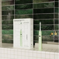 LEBON High Technology El-tandborste 50.000 Vibrationer Tropical Green