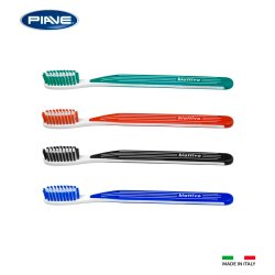 PIAVE Biattivo Medium Zahnb�rste � effektive Plaque-Entfernung und sanfte Zahnfleischmassage