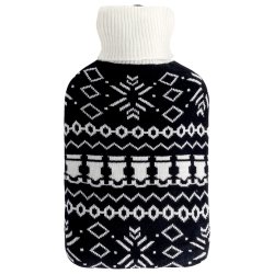 VILDE Varmedunk 1,8 L med strikket betr�k � nordisk design og langvarig varme