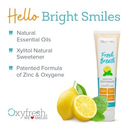 Oxyfresh Tandpasta Fresh Breath Lemon-Mint