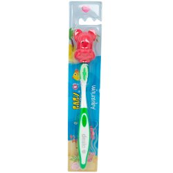 DEALO Baby Aquarium brosse � dents - soin dentaire amusant, s�r et doux pour les tout-petits de 0 � 3 ans