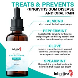 Tandolie INFINITIVE BEAUTY Rise &amp; Shine Tooth &amp; Gum Oil Extra Fresh 30 ml.