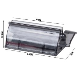 Tubeklemme Sort Tubepresser Dispenser