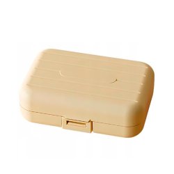 Kompakt pillerask med flera fack � perfekt �verblick i vardagen och p� resande fot