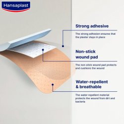 Kopi af Kopi af Sensitive Kinderpflaster HANSAPLAST Animals 20 Stk.