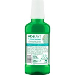 ALOEDENT Probiotic Mouthwash 250 ml. � Hydropulseur sans alcool avec probiotiques et aloe vera
