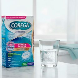 Puhdistustabletit proteesille COREGA Corega Intensive Cleaner 108 kpl.