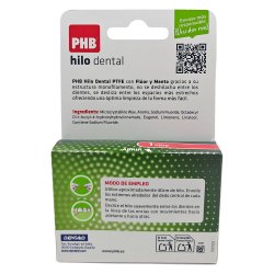 PHB Hilo Dental Tandtråd  PTFE med Fluor och Mint (50 m)