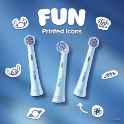 ORAL-B iO Kids borsthuvuden – Disney Stitch (4 st.) – 6+ �r