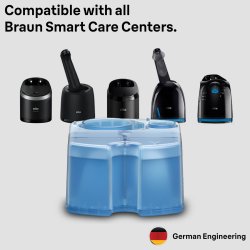 Braun CCR2 Clean &amp; Renew Refills � 2-pack puhdistuspatruunoita Braun-parranajokoneisiin
