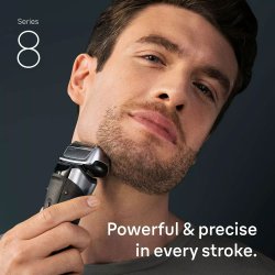Braun Series 8 8617s Elektrisk Barbermaskin � Kraftig, presis og sk�nsom barbering