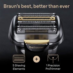 Braun Series 9 PRO+ 9560cc Elektrisk Barbermaskine med SmartCare Center