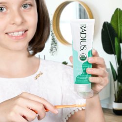 Økologisk tannpasta RADIUS USDA Organic Mint Aloe Neem 85 g