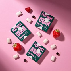 Forest Gum Berries � Sockerfritt tuggummi med xylitol och naturlig b�rsmak (20 g)