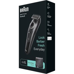 Braun Series 3 BT3420 Barttrimmer � Pr�zises Trimmen mit 40 L�ngeneinstellungen