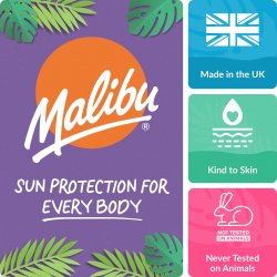 Malibu Kids Roll-On Lotion SPF 50 � solkräm för barn med smidig roll-on, högt skydd