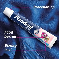 Kleefpasta Fixodent Plus Food Barrier Fresh Flavour (40g)