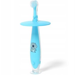 BabyOno First Teeth Babyzahnb�rste mit Sicherheitsschild und Saugnapf (1 St.)