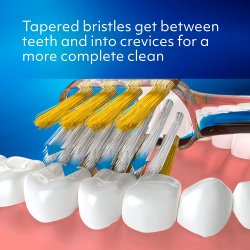 3-sidet Brnetandbrste Better Toothbrush 4-10 r