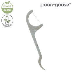 Ymp�rist�yst�v�lliset hammaslankaimet kasvipohjaisella varrella Green-Goose Eco Floss Picks (50 kpl)