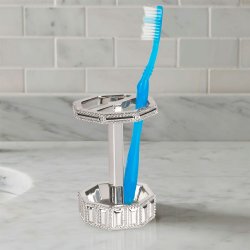 Tandbrsteholder Nu Steel Glitz Chrome Resin