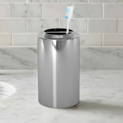 Tandbrsteholder Nu Steel Merlot Poleret Rustfrit Stl 