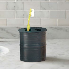 Tandbrsteholder Nu Steel Bogart Oil-Rubbed Bronze & Steel 