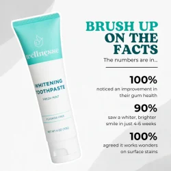 Hydroxyapatite Whitening Hammastahna WELLNESSE Mint &amp; Xylitol (Fluorittomuus) 113g