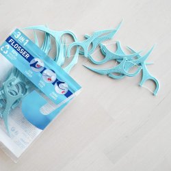 JORDAN 3- in 1 Flosser Tanntrd 50 pcs.