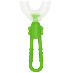 Barnetannbrste U-formet Silikonbrste 2-4 r Grooves