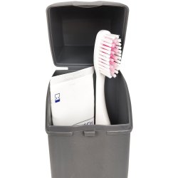 Fodral fr tandborstar &amp; tandkrm