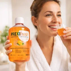 Prexifresh Mundskyl Mango 500 ml � Effektiv beskyttelse med fluor og frisk smag
