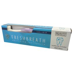 Whitening Tandpasta + Tandbrste Beauty Formulas Fresh Breath