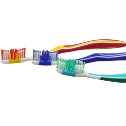 3 bitar. Tandborstar Active Oral Care Wave Action Medium