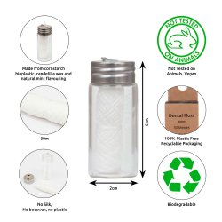 Tandtrd uden PFAS Wild &amp; Stone Glasdispenser 30 mtr.