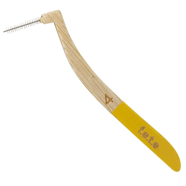 Sustainable Gap borstar fett 0,70 mm. ISO 4 GUL