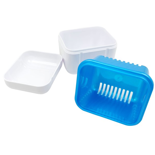 Wisdom Protese-bad med skyllekurv