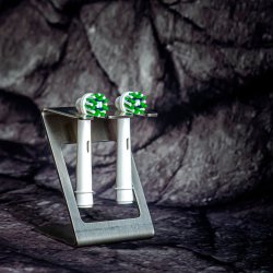 Holder for brstehoder MM stlstiler rustfritt stl