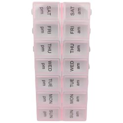 Pilleske Lille Dobbelt Pilleboks Morgen Aften